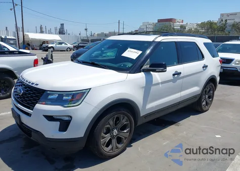 2018 Ford Explorer Sport z USA, uszkodzony, nr VIN 1FM5K8GT4JGC86809